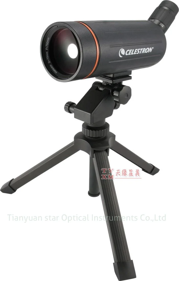 Celestron c70mm Монокуляр ornithology l Бинокль Мини-введение портативный просмотр с рюкзаком компактный и портативный