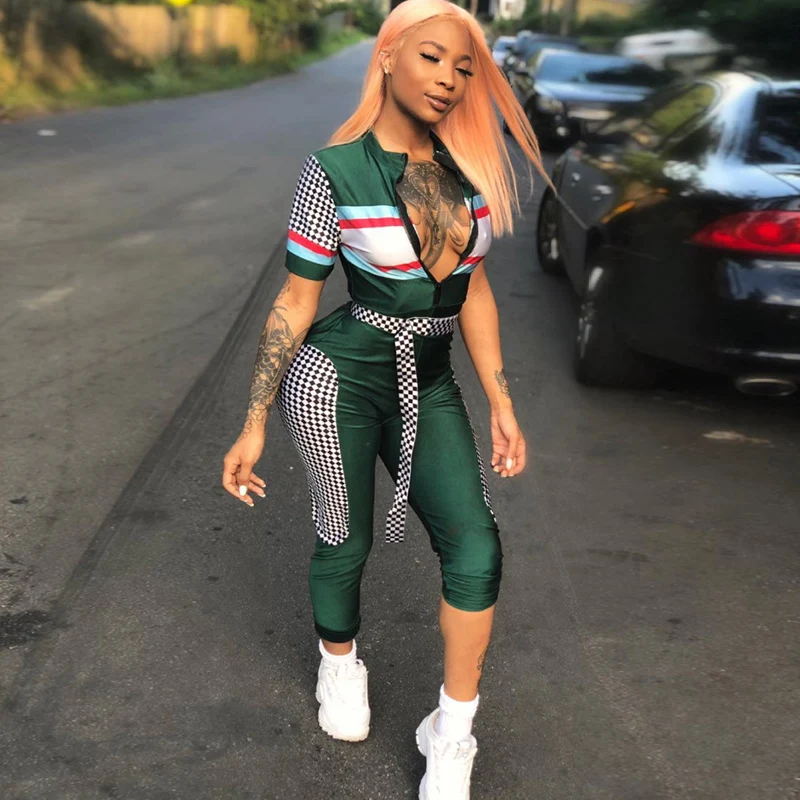 tall green jumpsuit