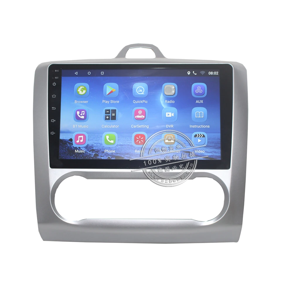 Perfect Free Shipping 9" Android 7.0 Car DVD Player For Ford Focus 2 S-Max 2007-2011 car GPS Navigation bluetooth,1G RAM 16G ROM 18