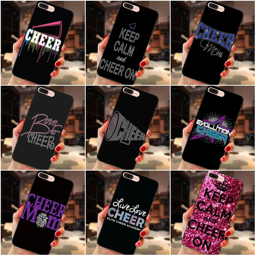 

Cheers Cheerleader Bow To Toe Soft Cell Phone Case Cover For Apple iPhone X XS Max XR 4 4S 5 5S SE 6 6S 7 8 Plus