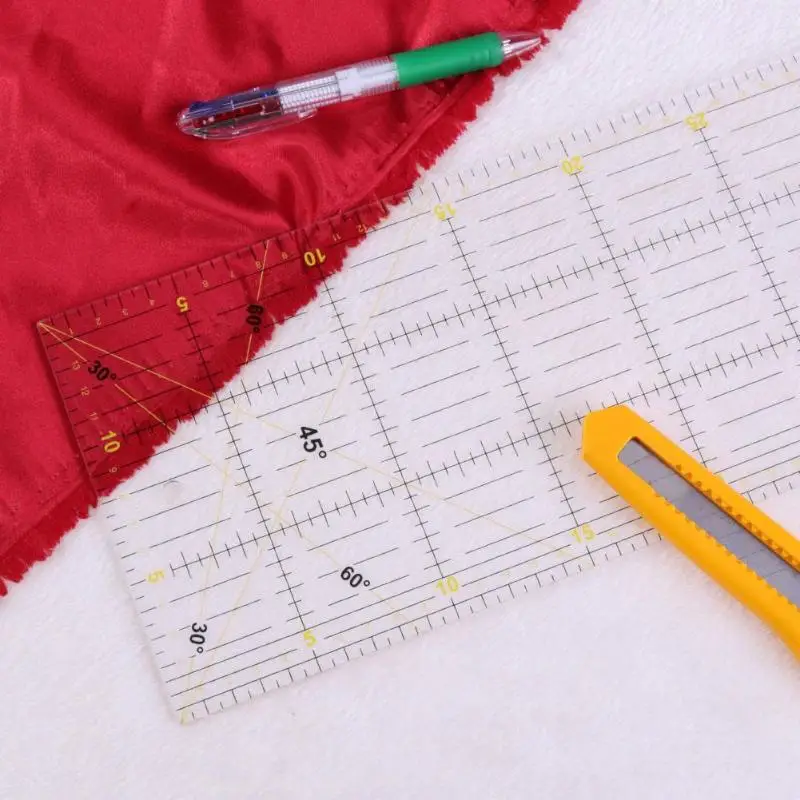 

15*60cm Patchwork Ruler Seam Sewing Quilting Tools Drawing Rulers Scales Tailor Craft Acrylic Sewing Accessories