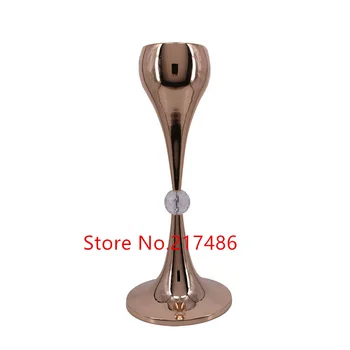 

Chic wedding flower gate decoration tall iron candle stand for event decor