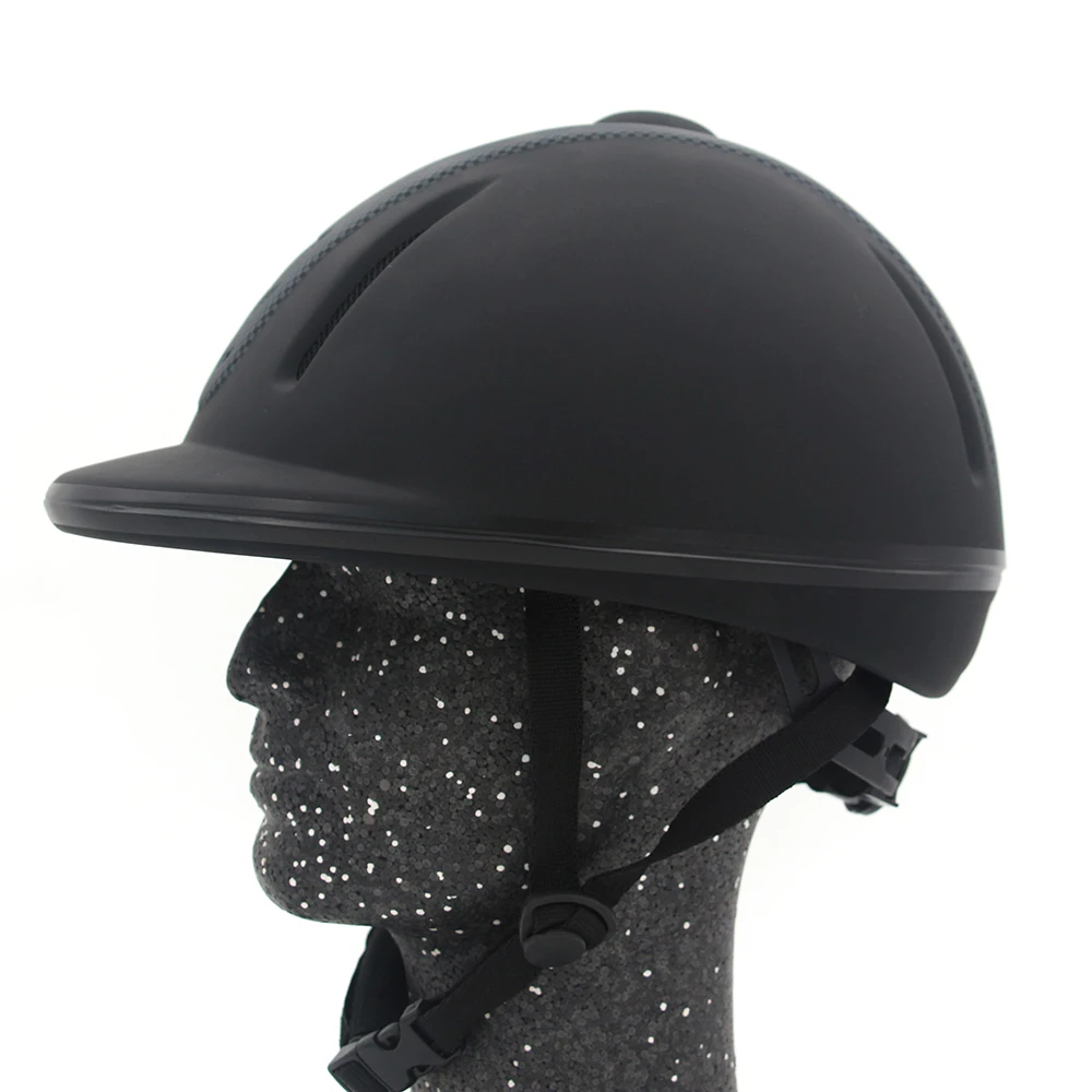 Открытый шлем для верховой езды регулируемый размер закрывает половину лица защитный головной убор оборудование для безопасности для верховых гонщиков