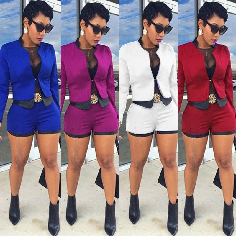 

High Waist Shorts suit for women Skin-like stitching and self-cultivation