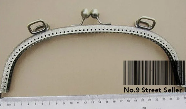 

3pcs Track Ship+5pcs/lot DIY 26cm Metal Purse Frame Handle for Bag Sewing Craft Tailor Sewer