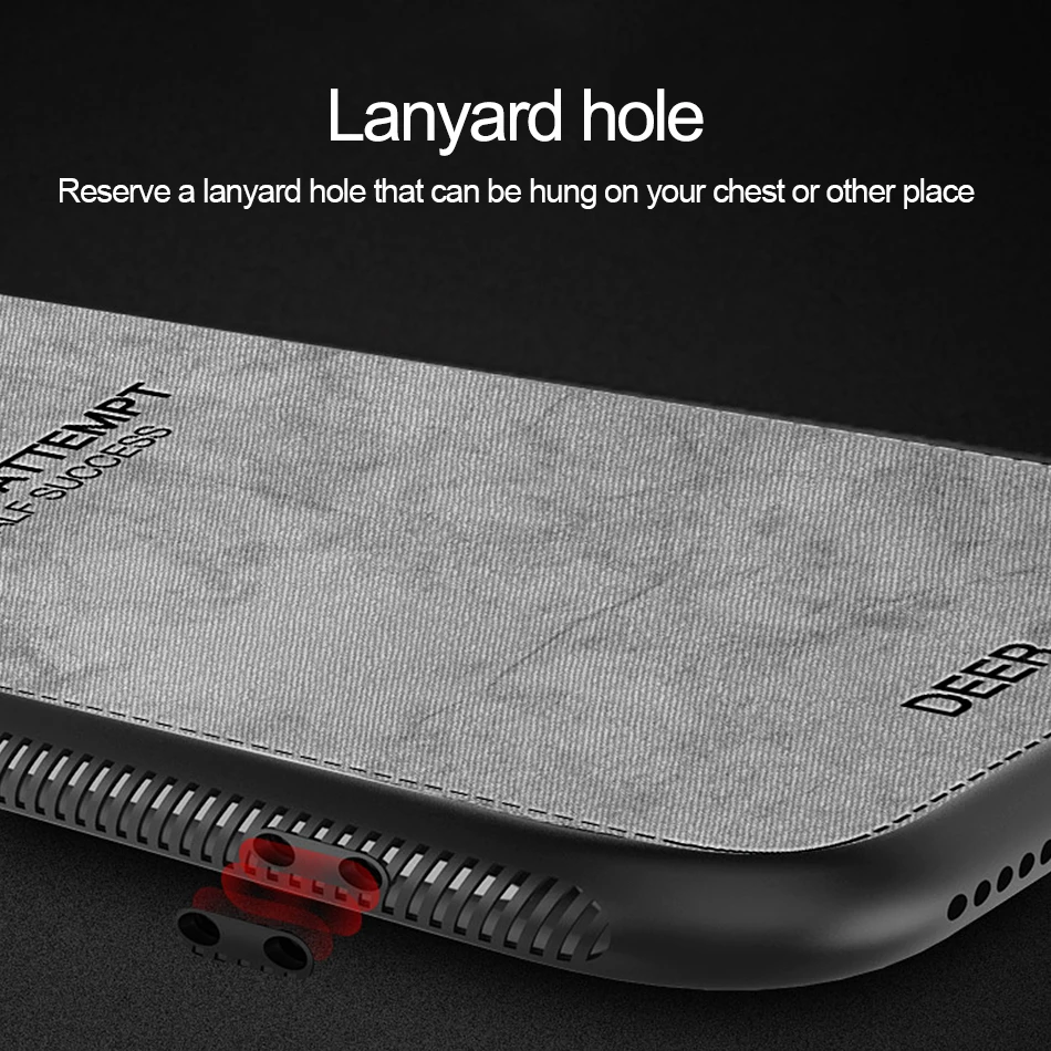 Phone Case for iphone 7 iphone 8 plus case cover silicone edge shockproof fabric back cover for iphone 6 6s plus for iphone X (3)