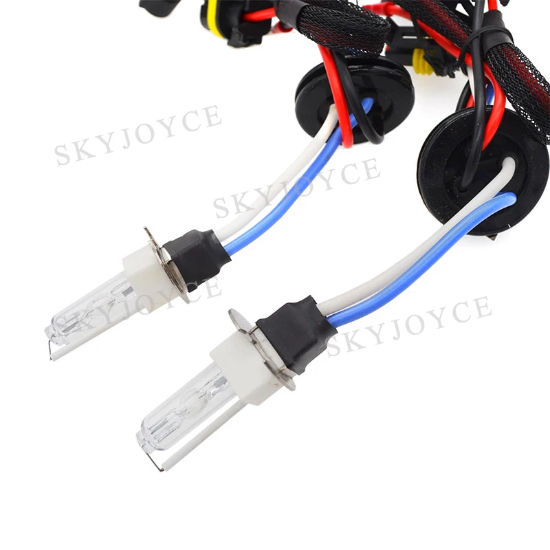 SKYJOYCE 55W Xenon H3C HID Bulb 35W 3000K Yellow H3 4300K 5000K 6000K 8000K Car Headlight Bulb H3C Ceramic HID Replacement Bulb (8)