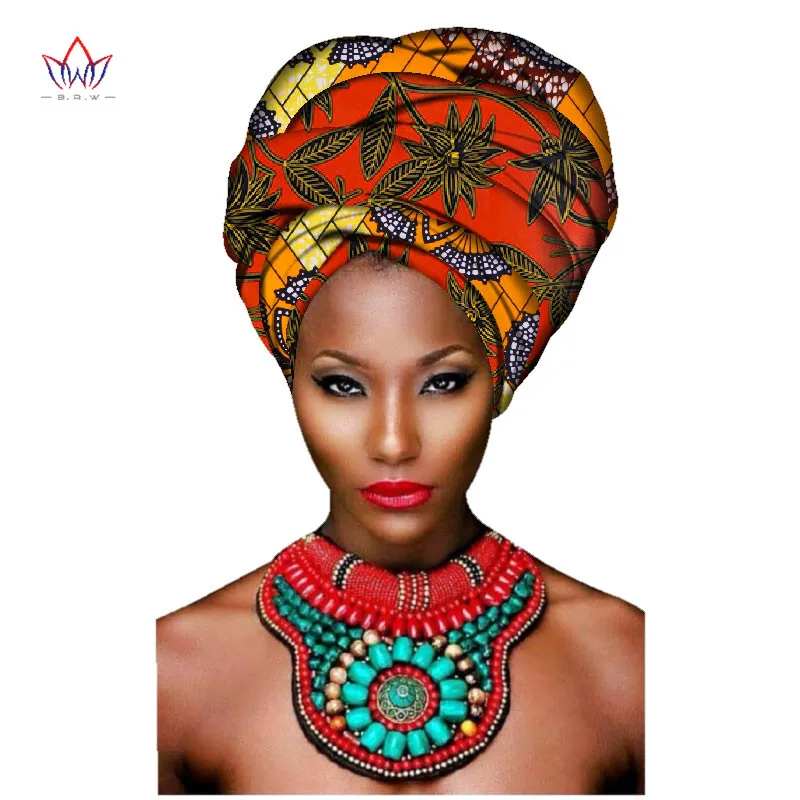 Африканский хлопок печатающая головка Обёрточная Бумага длина 7" x 20" модные новые городские шарф для волос галстук-бабочка для Для женщин Анкара головка Обёрточная бумага s AF008 - Цвет: 15