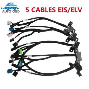 

5 CABLE For MB EIS/ELV Test Line for Mercedes Locks Platform Test Line for W204 W212 W221 W164 W166 Works Together with VVDI BGA