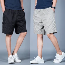 Новое поступление модные большие летние мужские шорты в повседневном стиле свободные мужские капри хлопковые пляжные Большие размеры XL 2XL 3XL 4XL 5XL 6XL