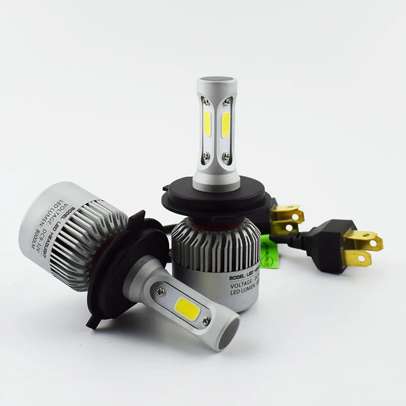 Prix pour 2 PCS De Voiture Phare Ampoule Salut-Lo Faisceau COB LED Phares 72 W 8000LM 6500 K Auto Phare 12 v 24 v brouillard lumière H4 H7 H11 9005 9006 H13 Prix pour 2 PCS De Voiture Phare Ampoule Salut-Lo Faisceau COB LED Phares 72 W 8000LM 6500 K Auto Phare 12 v 24 v brouillard lumière H4 H7 H11 9005 9006 H13