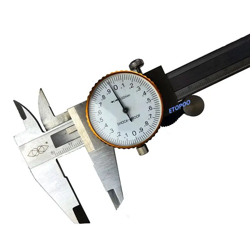 Factory-outlet 0-6" Inch Dial vernier caliper 6 inch.001" Shock Proof Dial Caliper gauge micrometer