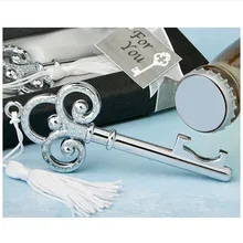 Свадебный сувенир металлический старинный ключ колпачок для винной бутылки открывалка