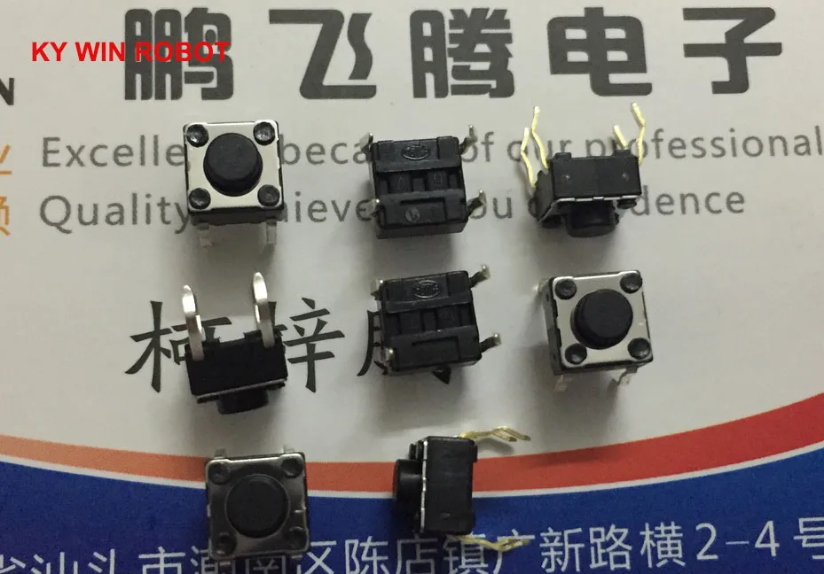 

10pcs/lot Japan Alps SKHHAKA010 ALPS Tact Switch 6 * 6 * 5 Button DIP 4 pins Induction Cooker Button Micro Switch