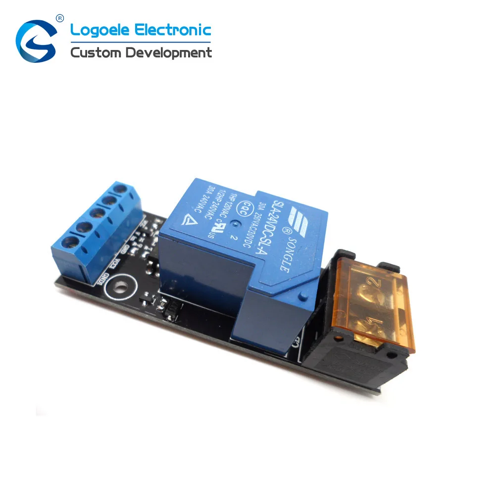 Songle single 5V 12V 24V High / Low Power Relay Module, high drive