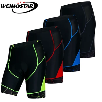 

Cycling Shorts Men Coolmax 4D Padded Downhill MTB Bicycle Shorts Road Tight Bike Shorts Bermuda Ciclismo Hombre Black Green Red