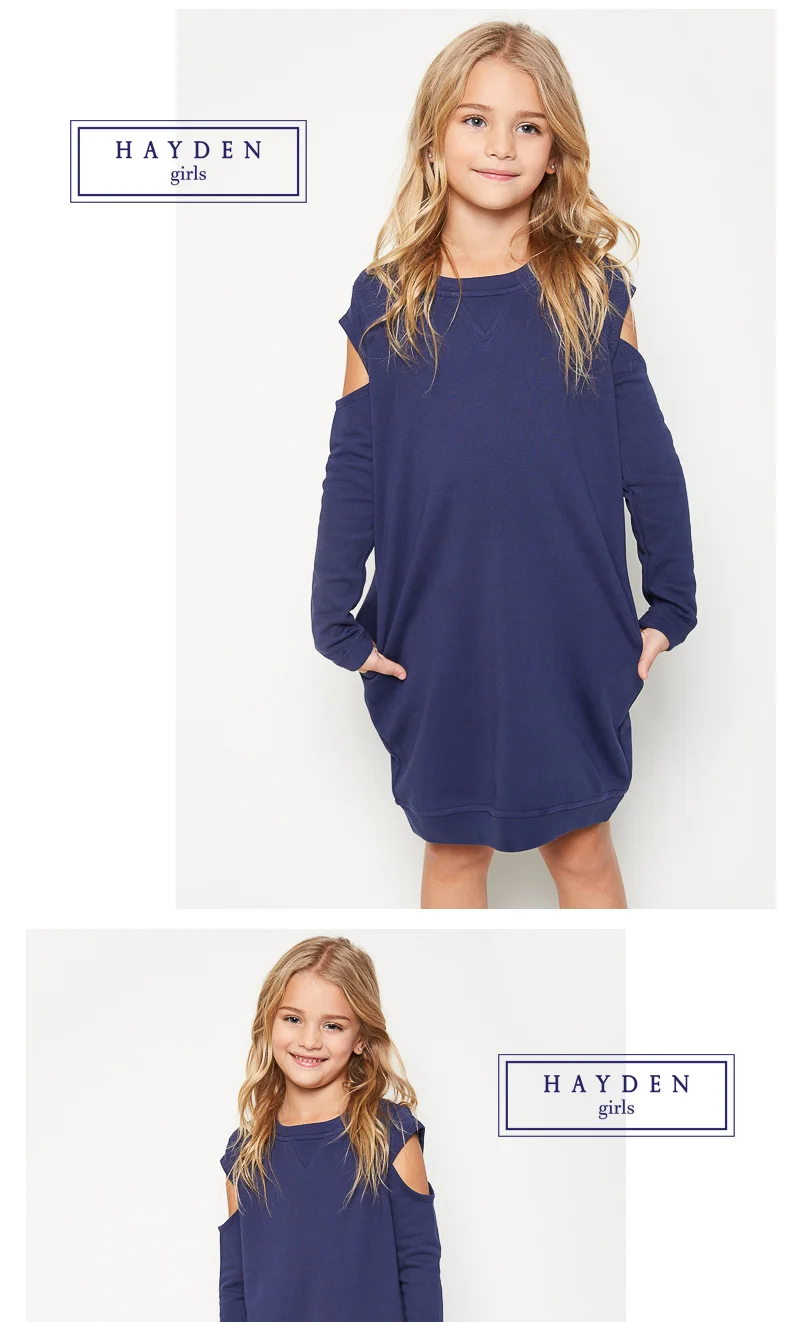 girls sweatshirt dress G3981-3
