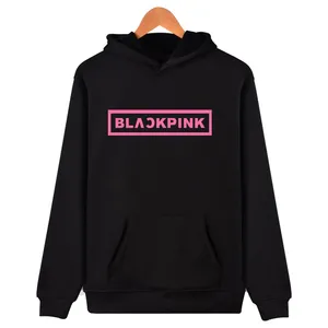 Korean KPOP Girl Group Blackpink Hoodies Sweatshirts Women Black Pink Hooded Sweatshirt Camisas Feminina KPOP Blackpink Clothes Korean KPOP Girl Group Blackpink Hoodies Sweatshirts Women Black Pink Hooded Sweatshirt Camisas Feminina KPOP Blackpink Clothes