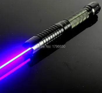 

High power mw Blue laser pointer 200w 200000m 450nm Flashlight Camping Signal Lamp Burning match/Burn light cigars/candle/black