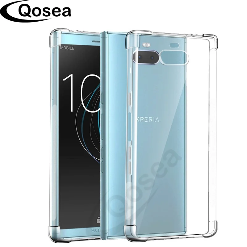 For Sony Xperia 10 Plus Phone Case Ultra-thin Silm Silicone Soft TPU Transparent Protective Back Cover capa |