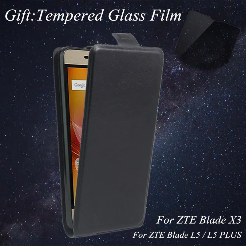 luxury for ZTE blade x3 Magnetic pu Flip case for zte blade l5 plus l5plus leather wallet phone cover fundas & glass screen 1-plus-5-cover : image luxury for ZTE blade x3 Magnetic pu Flip case for zte blade l5 plus l5plus leather wallet phone cover fundas & glass screen 1-plus-5-cover