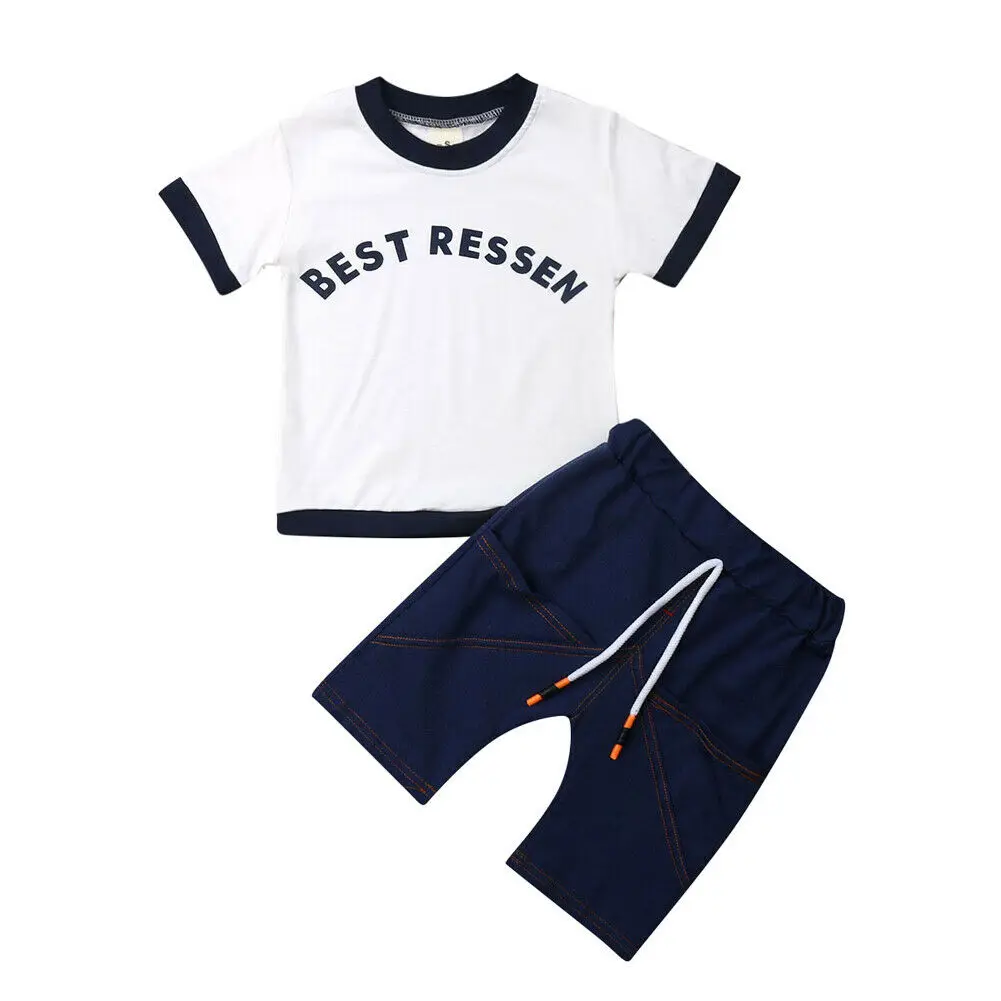 

IMCUTE Toddler Baby Boy Casual Outfit Cactus T-shirt Tops+Denim Jeans Pants Clothes