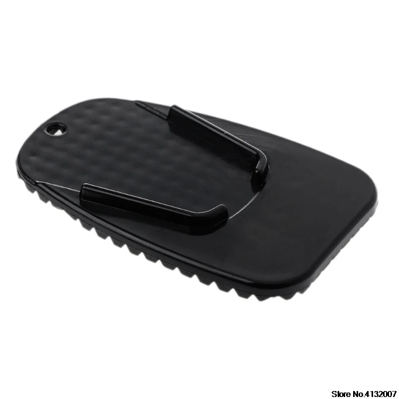 

Motorcycle Bike Kickstand Side Kick Stand Pad Plate Base For Yamaha Honda Harley
