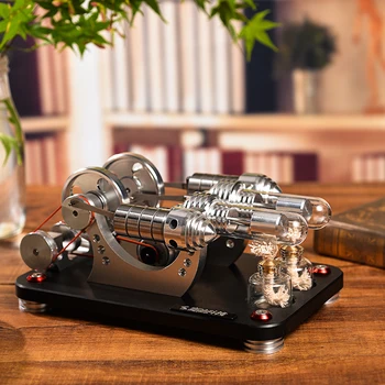 

Stryn Engine Micro Generator Steam Engine External Model Engine Physics Experiment Child Gift