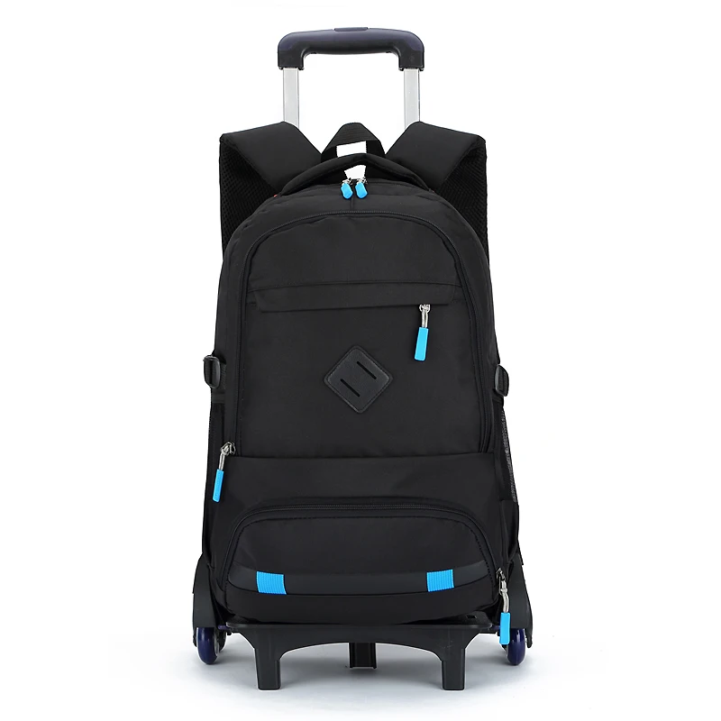 

Children Trolley School Bags kids Trolley Backpack Travel Luggage Backpack with Wheels Rolling Backpack For Boys Girls