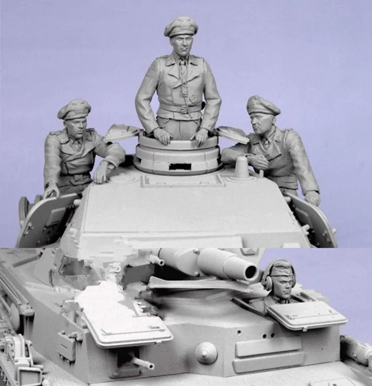 

1:35 Resin Figure Model Kit Unassambled Unpainted 4 FIGURES //T113