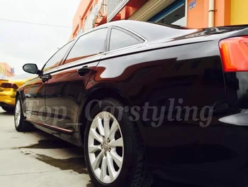 

1.52x5m/roll Black Glossy and matte Vinyl Wrap Car Sticker Decal Sheet Roll Film For vehicle wraps self adhesive