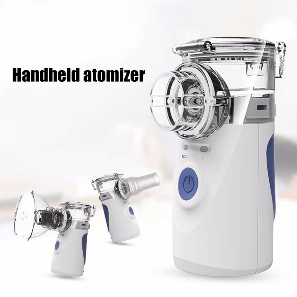 Mini Handheld Nebuliser Steaming Tool Health Care Atomizer Portable Respirator Humidifier Adult Kid Inhaler Nebulizer