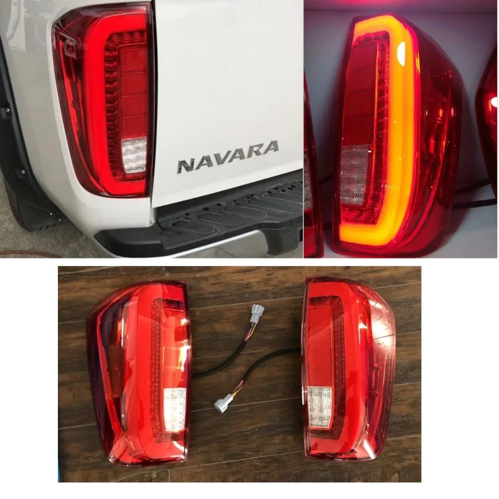 CITYCARAUTO HIGH QUALITY car accessories led TAIL LIGHTS FIT FOR NISSAN NAVARA NP300 2015-2018 PICKUP car light CITYCARAUTO HIGH QUALITY car accessories led TAIL LIGHTS FIT FOR NISSAN NAVARA NP300 2015-2018 PICKUP car light