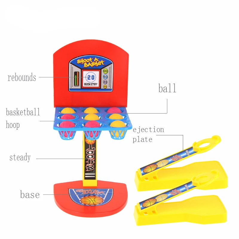Игрушка мини-баскетбол настольный баскетбол стрельба обруч Игры развивающие игрушки для детей подарки на день рождения