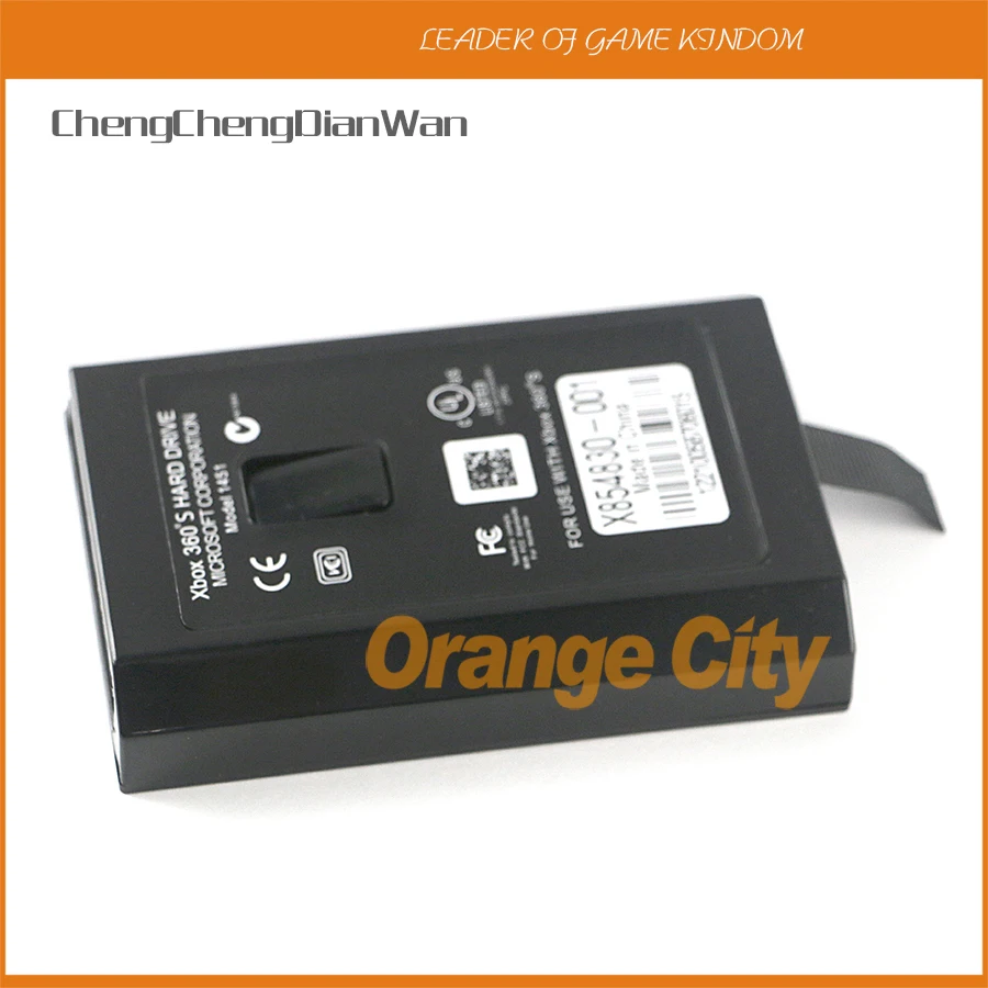 

ChengChengDianWan Internal Hard Drive Disk Case Enclosure Shell hdd case with 500G lable for Xbox360 Slim case 30pcs/lot