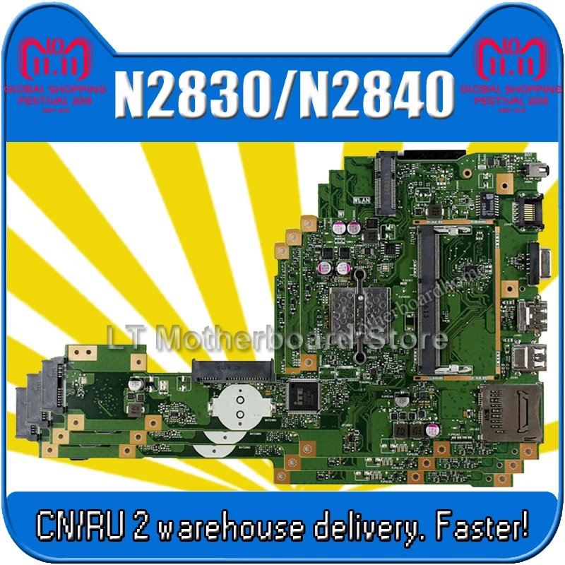 X553MA Motherboard For ASUS A553M D553M F553M K553M X553M Laptop N2840 Mainboard