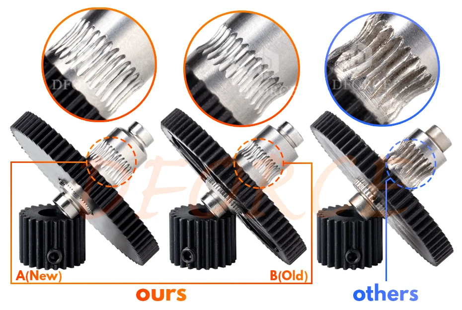 DFORCE 3d принтер titan Aero V6 hotend экструдер полный комплект Аэро экструдер PT100 reprap mk8 i3 titan экструдер