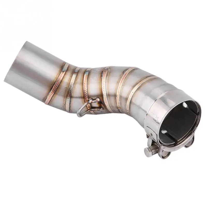 

Motorcycle Full Exhaust System Middle Pipe Link Connect for Kawasaki Z900 2017 2018 Universal Moto Exhaust Pipe With Muffler