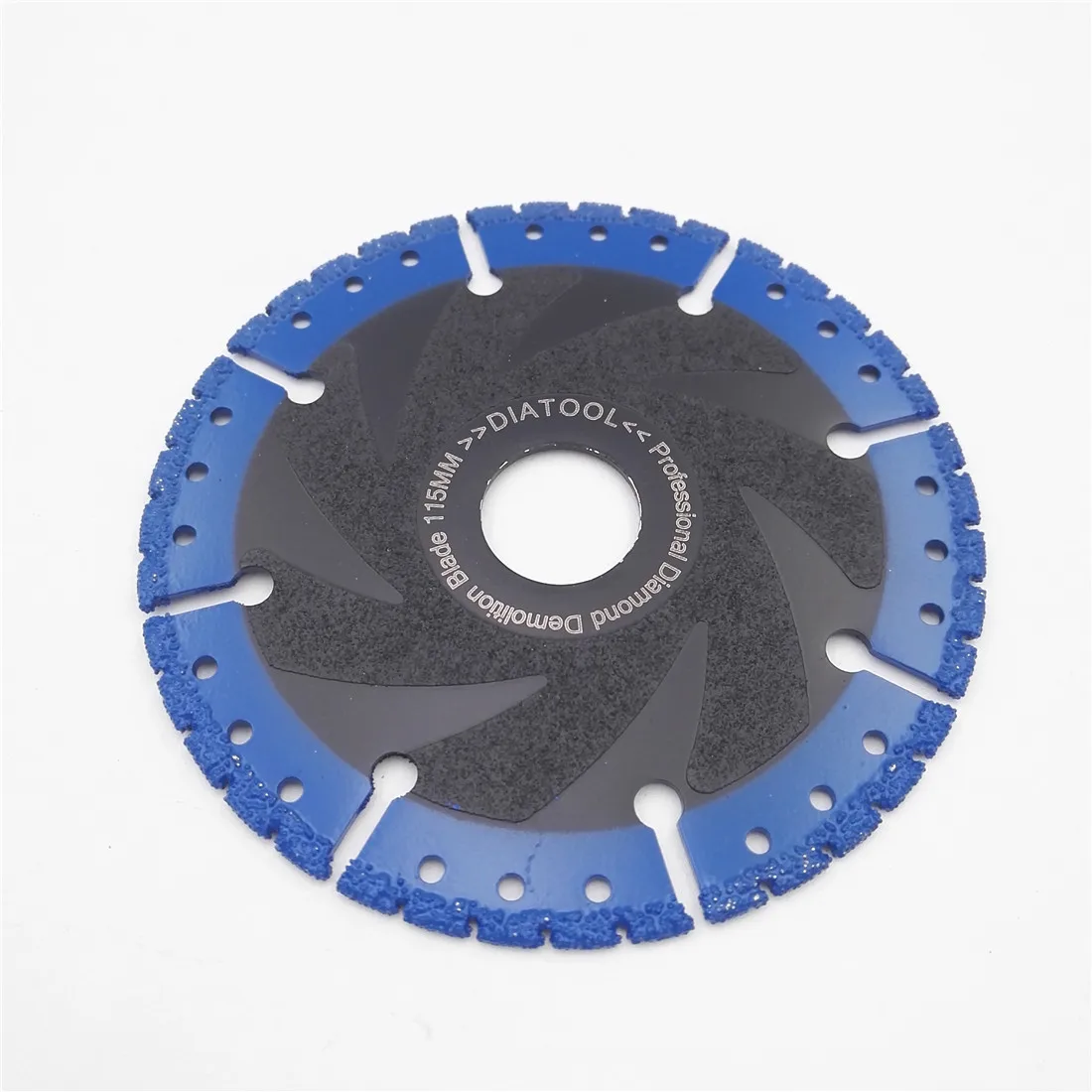 DIATOOL 1pc Vacuum Brazed Diamond Blade for All Purpose For stone iron steel Demolition Blade DIATOOL 1pc Vacuum Brazed Diamond Blade for All Purpose For stone iron steel Demolition Blade