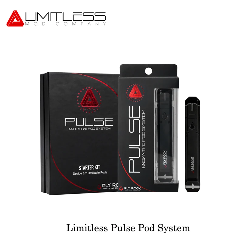 

Electronic cigarette Limitless Pulse Pod System Vape Pen 2ml pod system 8W 380mah E Cigarettes Cartridge VS Justfog Minifit C601
