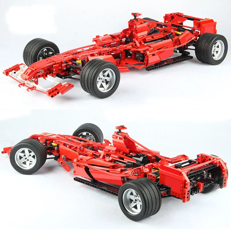 

Self-Locking Bricks Technology Red Bull Racing 1:8 Ferrari Formula 1 Racing Car Toy DIY Building Blocks