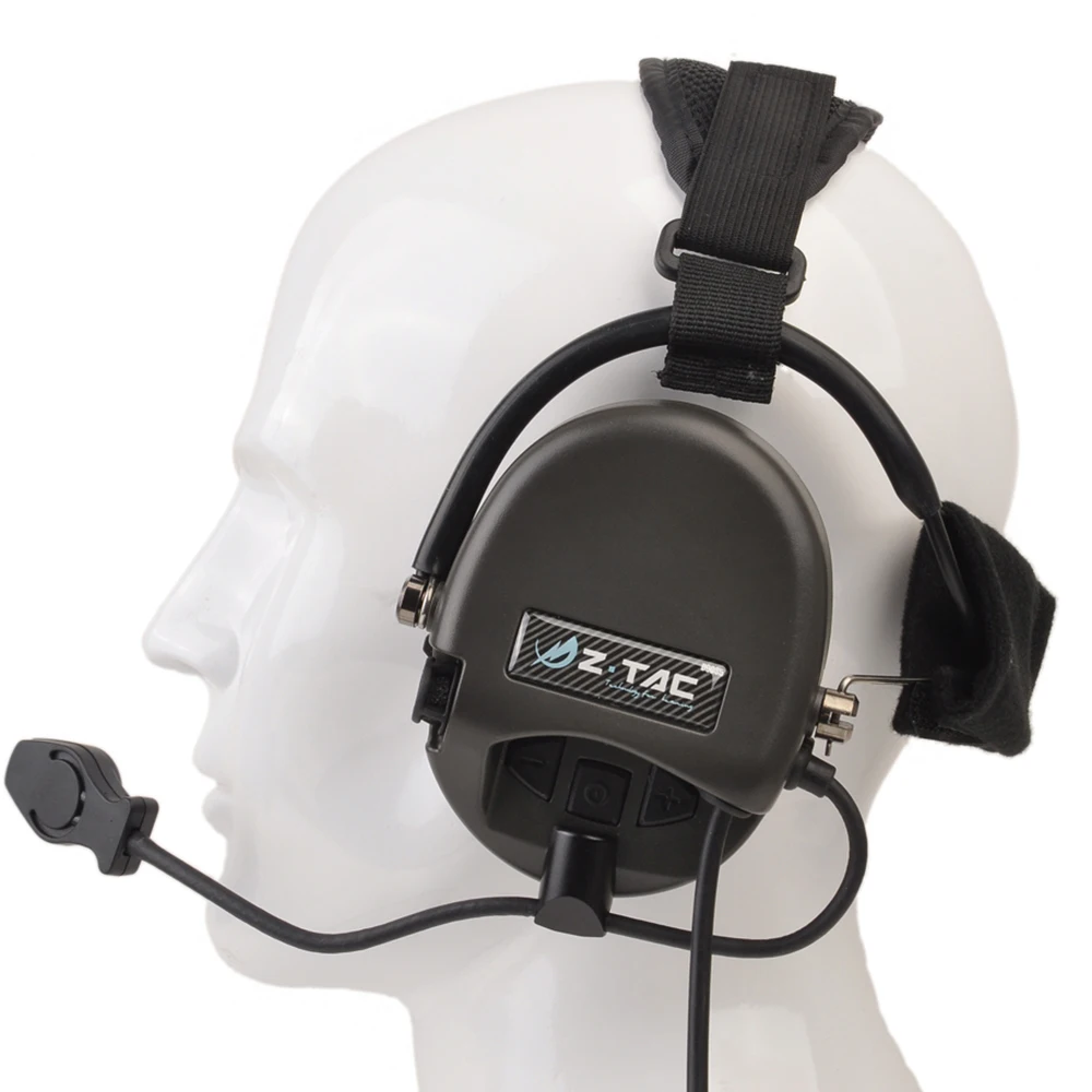 Z Tactical Softair гарнитура пилота Comtac TCI Liberator II Neckband Sordin Thoradin Pickup с шумоподавлением Φ Z039