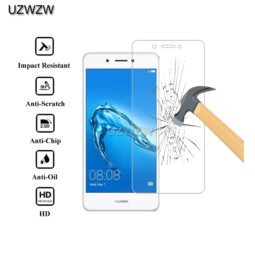 

2pcs 9H 2.5D Premium Tempered Glass For Huawei Nova Smart Screen Protector Protective Film Glass For Huawei Nova Smart Glass