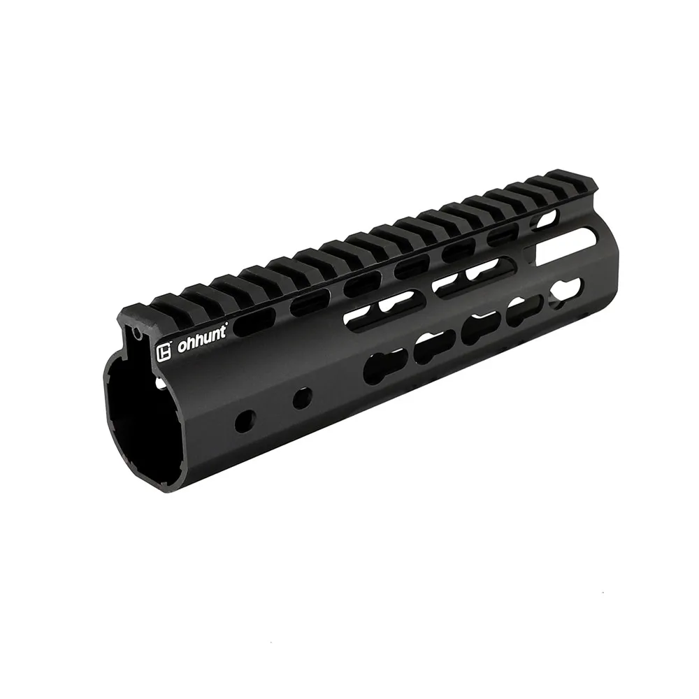 Ohhunt Tactical " 9" 1" 12" 13," 15" AR15 Rail NSR Free Float Keymod Handguard Пикатинни со стальной бочковой гайкой