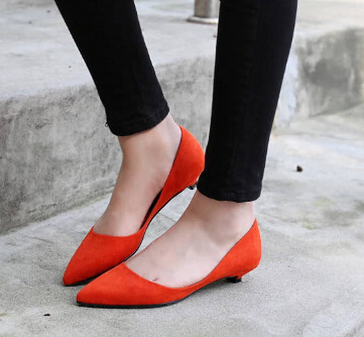 red flat shoes size 11