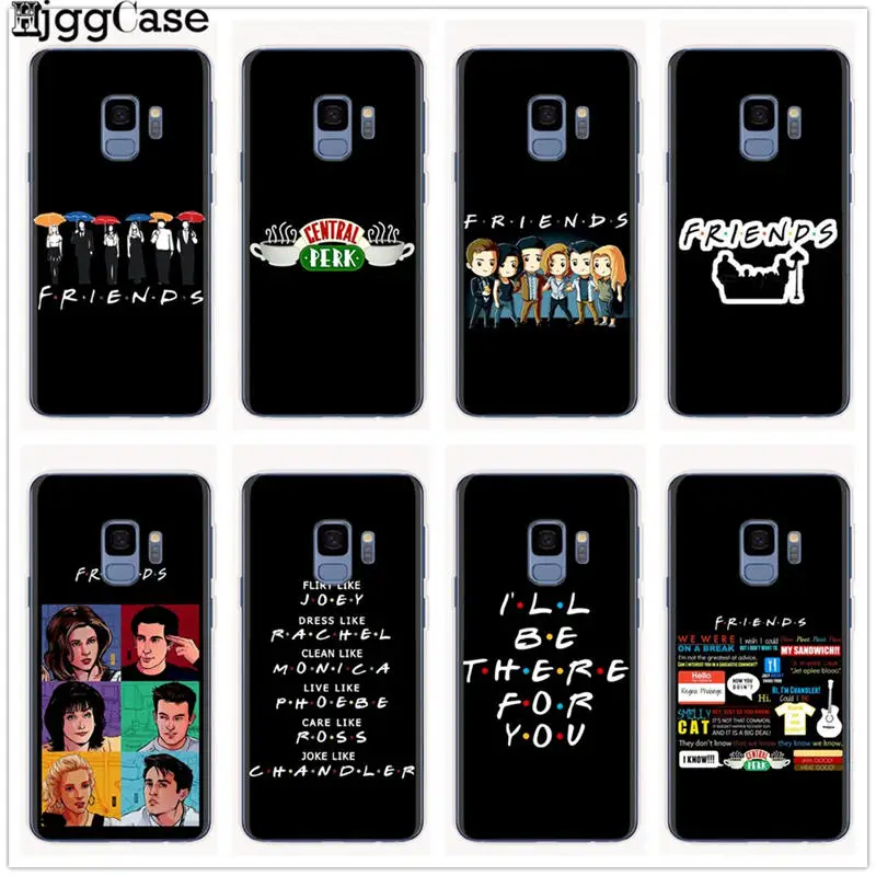 

Central Perk Coffee friends tv show how you doin Phone Case for Samsung Galaxy S6 S7 edge S8 S9 S10 Plus S10e soft Cover Cases