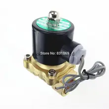 1 шт 24 V DC3/" Электрический электромагнитный клапан Вода Воздух N/C нормальное замыкание