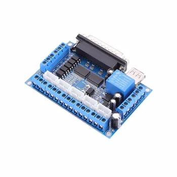 

5 Axis CNC Board Module with USB Cable For Stepper Motor Driver For MACH3 Professional DIY Development Boards Replacement
