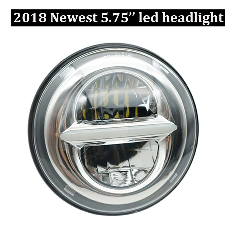 Круглый 5 75 дюйма дальнего/ближнего света DRL светодиодные фары 3/4 ''H4 проектор