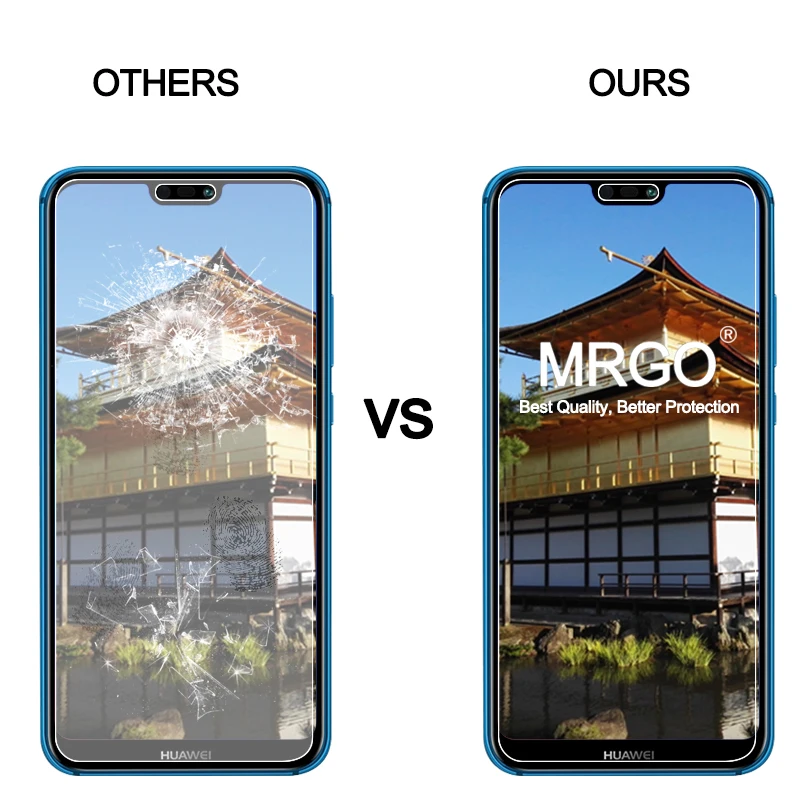 MRGO для Huawei P20 Lite защитная пленка из закаленного стекла мобильного телефона 9H 2.5D